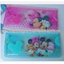 Customized pp plastic micky mouse school pencil pouch for pupil wholesale in Alibaba