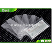factory price customized a3,a4,a5 pp clear folder/clear plastic document folder