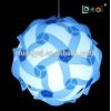 hot new products OEM factory ecofriendly fashion blue color pp plastic decorative candle cover used in house