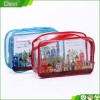 New design customized transparent nice pvc pouch for bed sheet,hot sales pvc quilt bag,pvc promotional bag for blanket