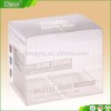 2015 New custom made Polypropylene superior quality Clear plastic cosmetic storage case packaging boxes made of PP/pvc/pet
