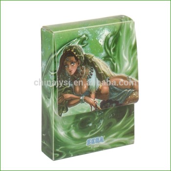 2015 hot sale colored PP Polypropylene plastic cases business pp boxes for game with printing