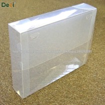 topselling products customized recycled pvc plastic clear packing case with square bottom