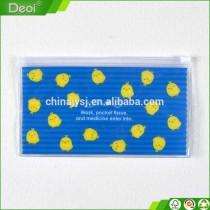 wholesale Alibaba made in China pp plastic colored pencil bag with zipper