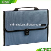 2015 hot new products in Alibaba high-quality pp plastic oxford fabric expanding file bag