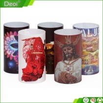 hot products in Alibaba custom made reusable cheap pp plastic candle cover for Christmas decoration