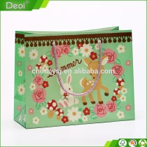 promotional foldable pp palstic shopping gift hand bag