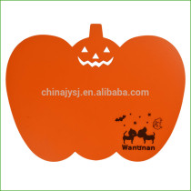 New design latest style colorful pumpkin shape chopping mat plastic PP Polypropylene fruit shaped cutting board