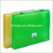 new design customized pp plastic document file case with handle