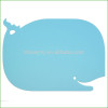 custom style colorful whale shape anti-bacterial chopping mat plastic PP Polypropylene animal shaped cutting board