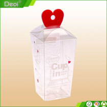 transparent plastic packaging pvc and PP boxes