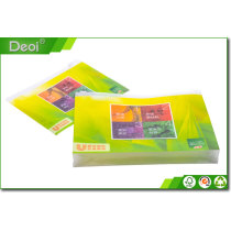 PP Colorful File Pockets, Plastic Document case
