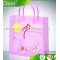 Clear Pink Gift Wrapping Plastic Bags