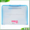 Transparent slider pp clear file bag with zipper
