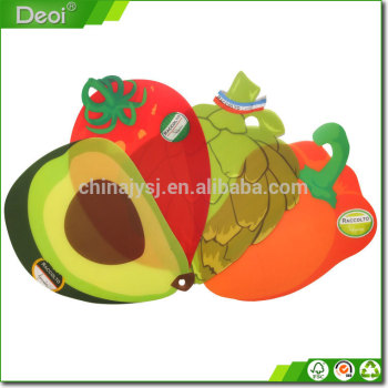 2015 hot selling vegetables and fruit type customized table mat household