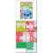 custom design L shape folder,pp types of stationery folder plastic pp tie close document bag