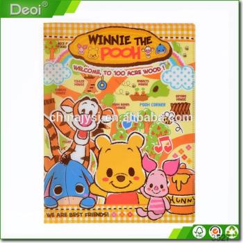 Recycle high quality coated art paper ring bing binder