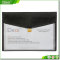 Black PVC Pocket Document Bag