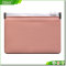 Ecofriendly Non-toxic eco-friendly heat seal clear pink PVC slider zip bags