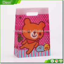 cute colorful printing gift plastic bag