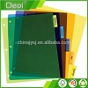 PP/PVC Tab Insertable Plastic Reference Dividers