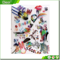 Economical clear book colored PP or pvc film for display books which made in Shanghai OEM factory