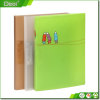 Custom A4 thick Plastic certificate folder with strong force spring clip