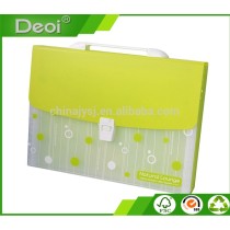 Plastic Briefcase Document Storage Folder Office School Supplies Filing Products Large Capacity Professional File Bag