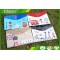 Plastic cartoon test data envelope bag Transparent folder office A4 pouch bag case paper School Filing Products Document