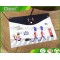 Plastic cartoon test data envelope bag Transparent folder office A4 pouch bag case paper School Filing Products Document