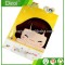 Transparent Cartoon Girl PP/PVC Floder Case A4 File Bags Plastic Pocket Folders Document Bags Envelope Buckle