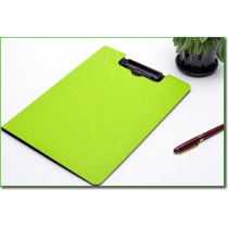 high quality custom made School supply A4 size plastic PP clip board