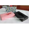 plastic tissue box used as promotion product