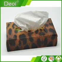 Customized high quality clear plastic PP tissue box