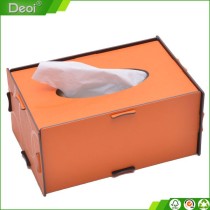 Made in China hotsale OEM factory eco-friendly portable decorative pp plastic tissue box