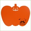 Made in China customized eco-friendly cheap pumpkin type pp plastic cutting mat with UV printing