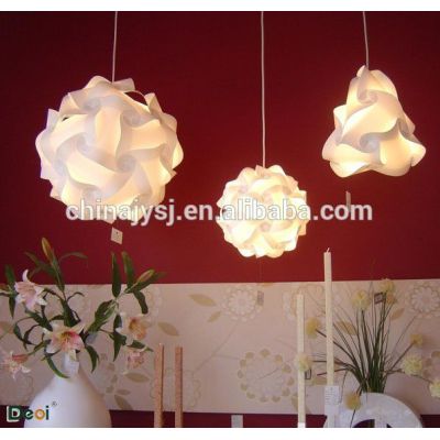 plastic lamp shade used in decorating house