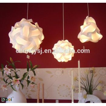 plastic lamp shade used in decorating house