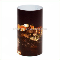 Eco friendly recyclable PP lamp shades outdoor plastic sheet lamp screen ,lamp cover for Christmas