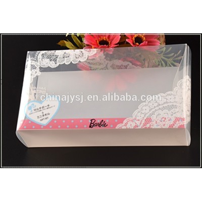 China supplier high quality fashion pp clear plastic shoe box