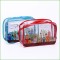 2015 high-quality specially customized outdoor pvc clear plastic cosmetic pouch