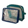 Plastic Clear Ladies Makeup Bags Cases Pvc Custom Cosmetic Pouch