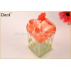 Customized Deoi pp clear plastic packing box with tabs