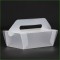 custom made eco-friendly pp clear frostd plastic packing box for cakes
