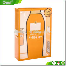 Custom Clear A3 A4 Size PVC Hardcover Plastic Archive Boxes