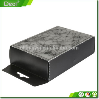 PET/PVC/PP 2016 new product plastic poker box With soft-crease
