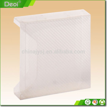 Durable used PVC/PP/PET Packaging Clear Plastic Box made of twill pp