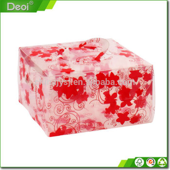 clear PP pvc pet plastic packing box with various dimension tissue box for napkins which made in Shanghai factory