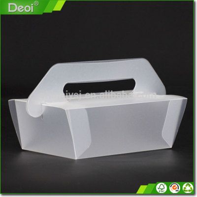 clear plastic cupcake container boxes for cake