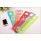 plastic colored hang tag for garment shop